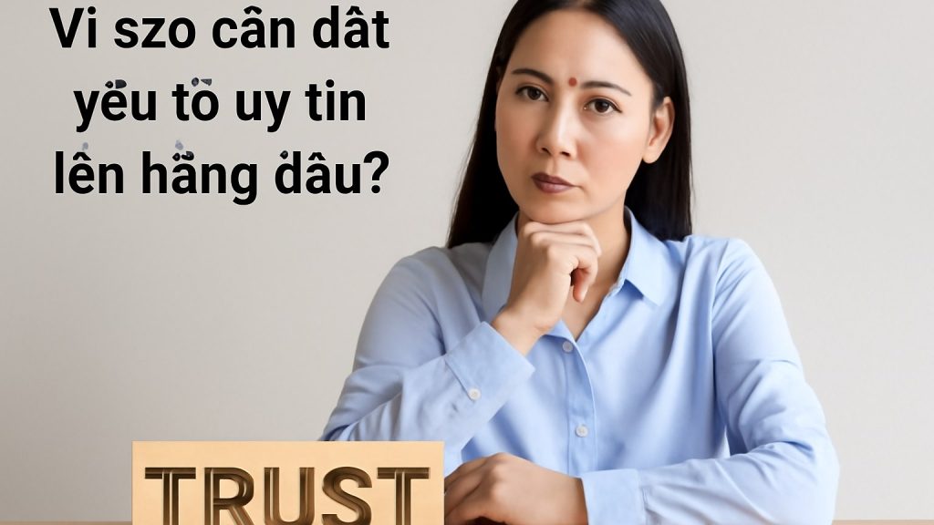 Minh họa: Vì sao cần đặt yếu tố uy tín lên hàng đầu?