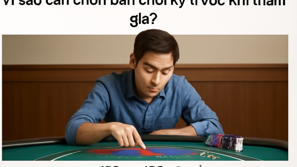 Minh họa: Vì sao cần chọn bàn chơi kỹ trước khi tham gia?