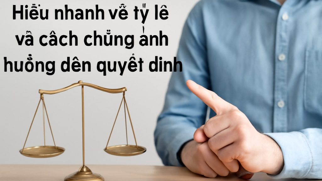 Minh họa: Hiểu nhanh về tỷ lệ và cách chúng ảnh hưởng đến quyết định